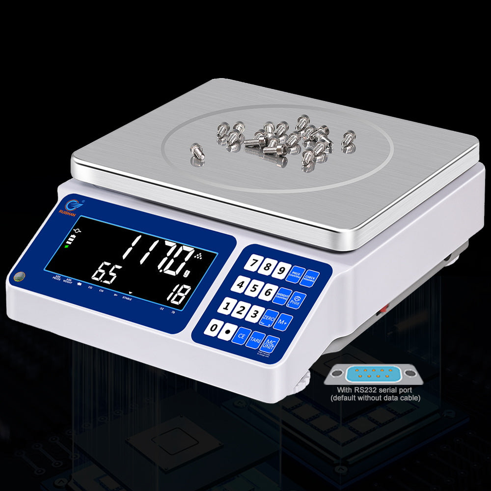 RUISHAN Industrial Scientific Counting Scale with RS232 with Alarm