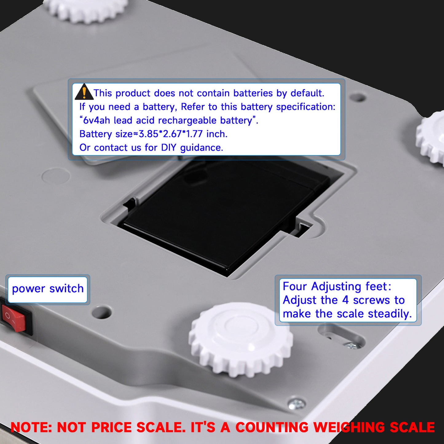 RUISHAN Industrial Scientific Counting Scale with RS232 with Alarm