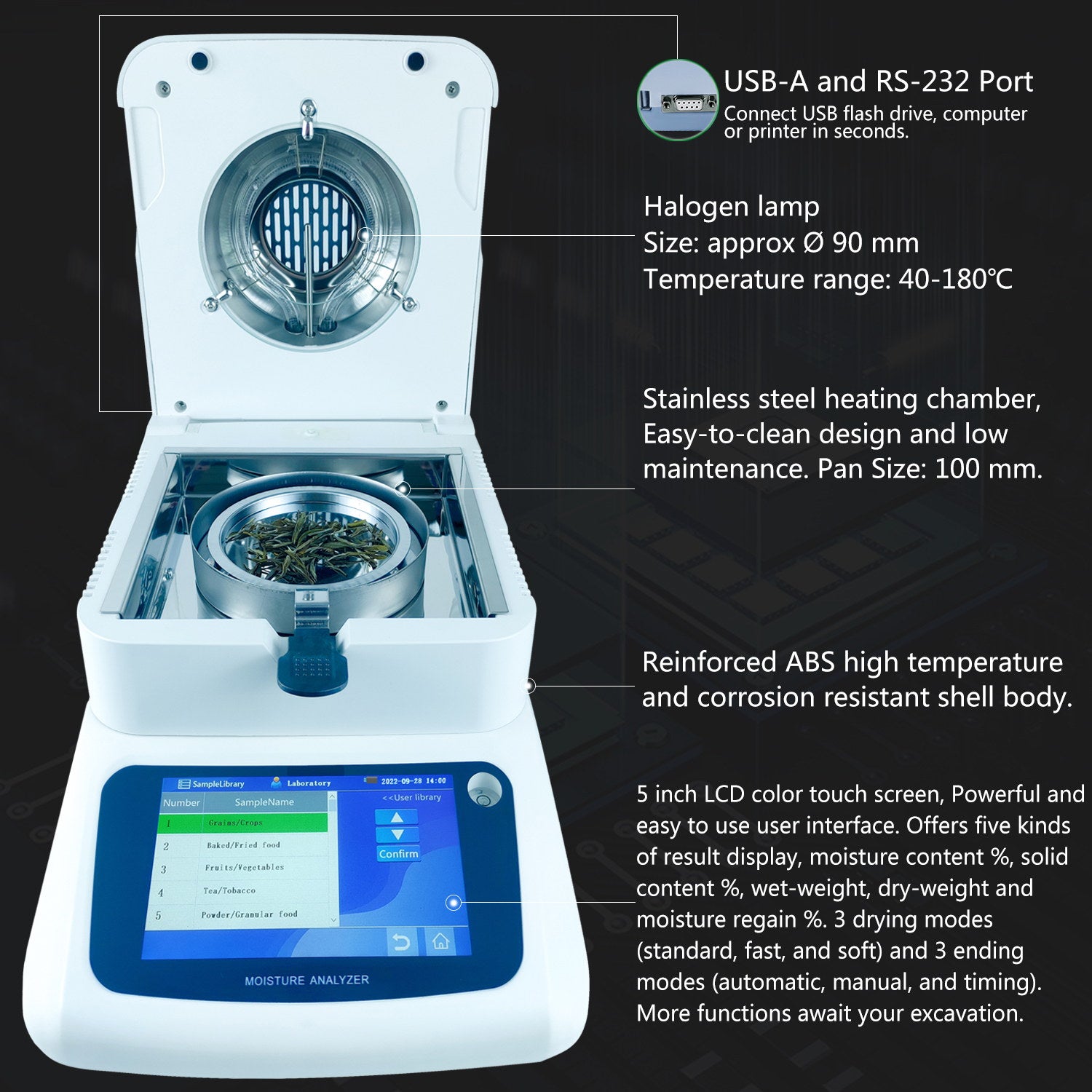 RUISHAN High precision balance 0.01g ( LCD display )